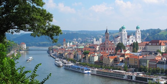 Passau (Alemania) CRUCEROS DANUBIO PASSAU CRUCEROS FLUVIALES ALEMANIA AUSTRIA DANUBE CRUISES DONAU